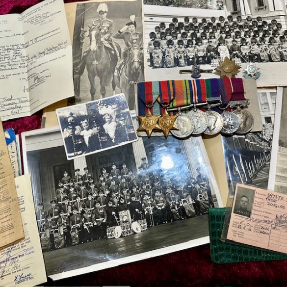 Irish Guards Medals 1